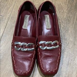 Brighton Red leather Loafer